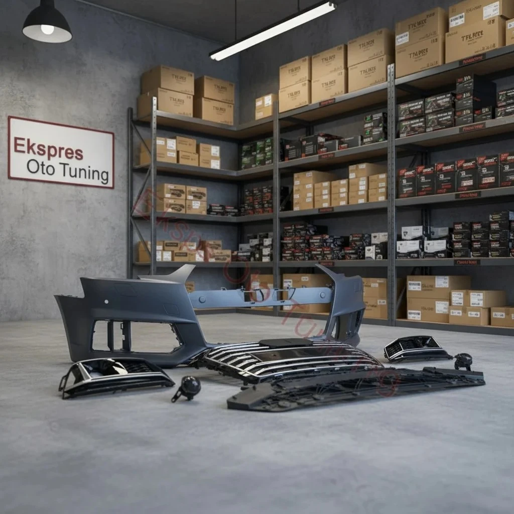 Audi A4 Ön Tampon Seti (2016-2019 Uyumlu – S Görünüm)