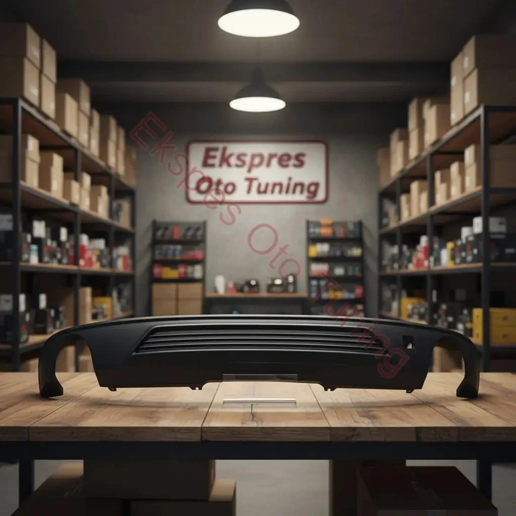 Audi A4 Difüzör (2015+ Uyumlu – Sport Görünüm – Tip A)