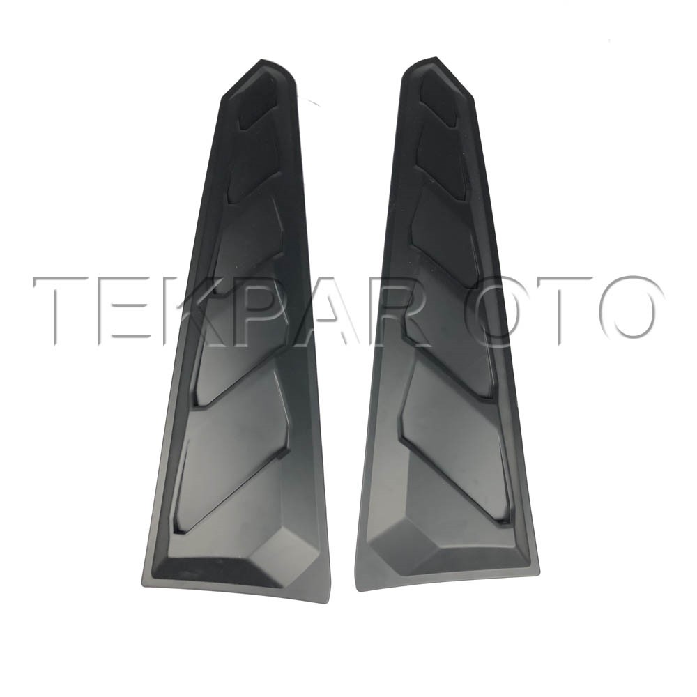 CHEVROLET CAMARO ZL1 ARKA CAM PERDESİ 2 PARÇA L/R