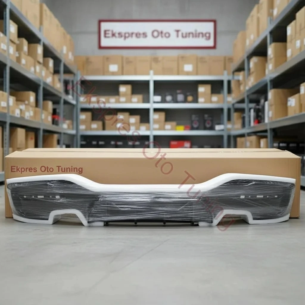 Bmw 1 Serisi Difüzör (F20 LCI Uyumlu – Performance Competition Görünüm – Parlak Siyah – 1.20)