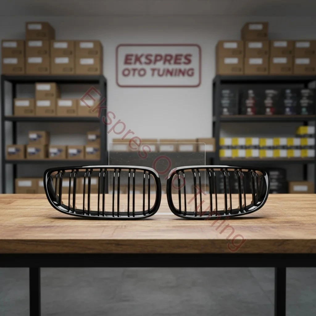 Bmw 3 Serisi Panjur Seti (E92 Uyumlu – M3 Görünüm – Parlak Siyah)