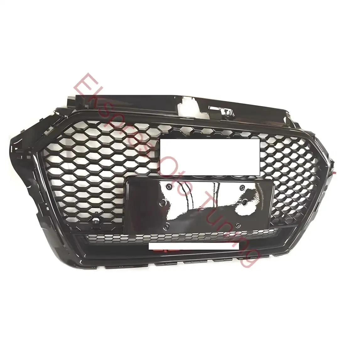 Audi A3 Panjur (2016+ Uyumlu – RS3 Görünüm – Quattro Yazılı – WOL – Siyah/Siyah)