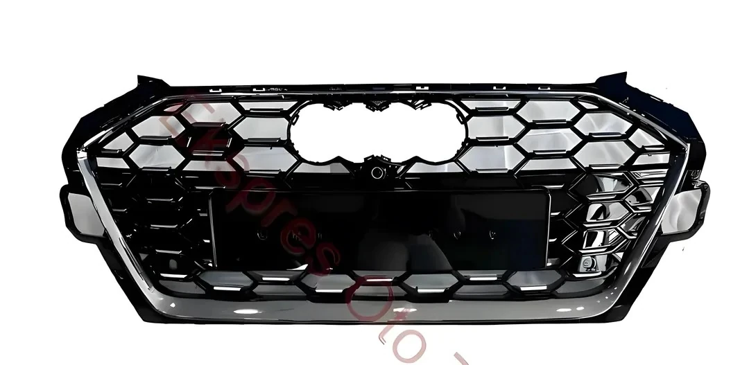 Audi A4 Panjur (2019-2023 Uyumlu – S Görünüm – Krom/Siyah)