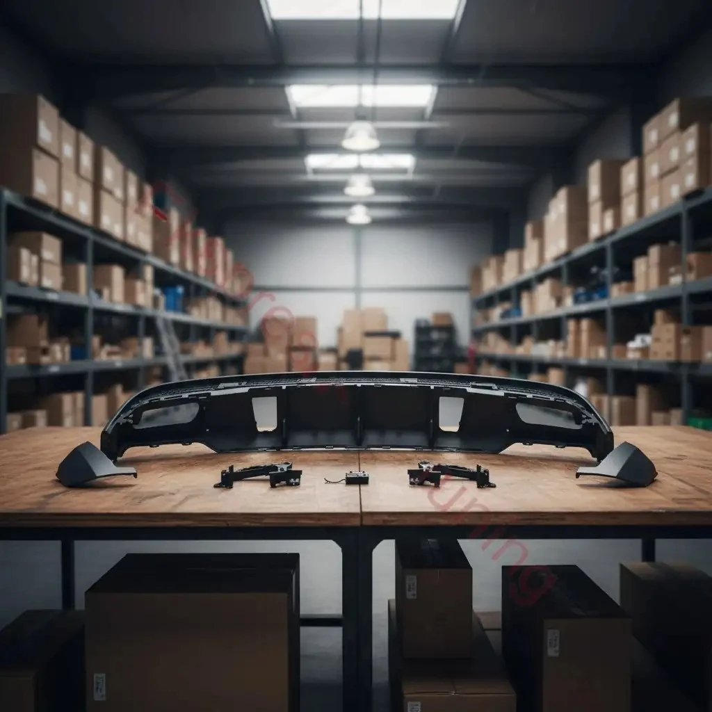 Mercedes GLA Difüzör (X156 2013-2017 Uyumlu – GLA45 Görünüm)