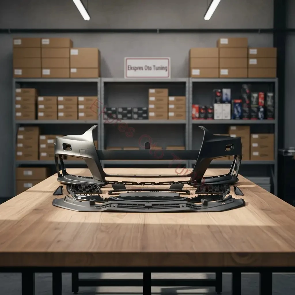 Audi A3 HB Ön Tampon (2012-2016 Uyumlu – RS3 Görünüm)