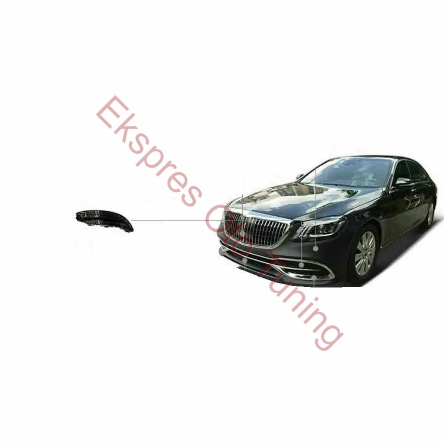 MERCEDES W222 MAYBACH Uyumlu Ön Tampon Izgarası Sol