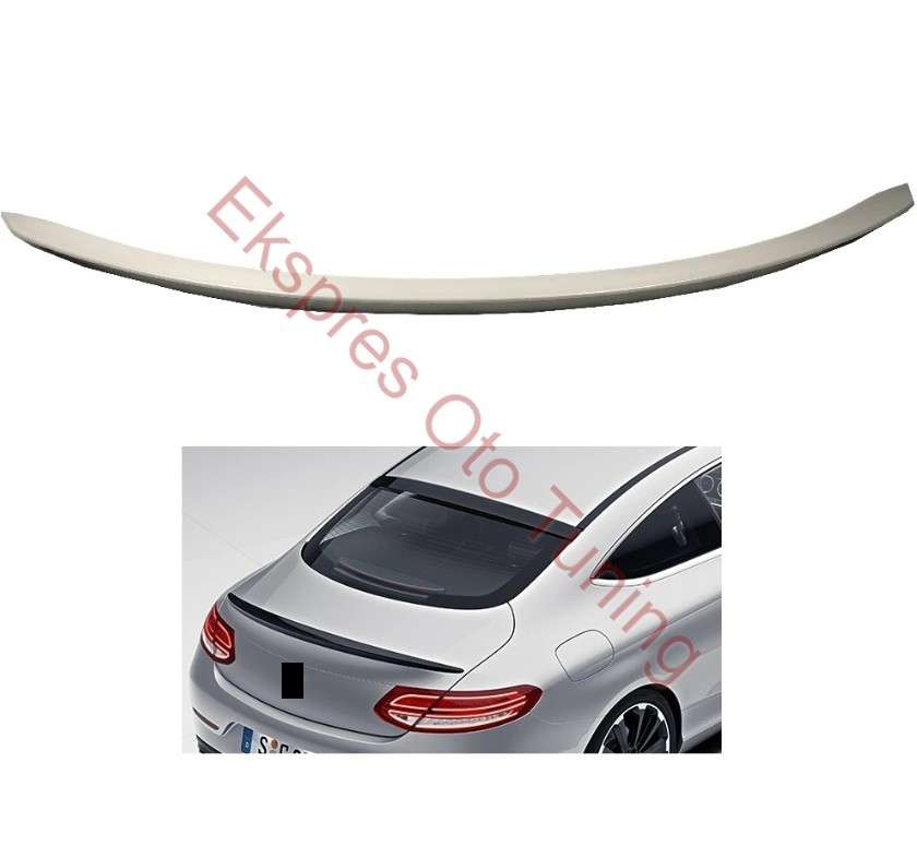 Mercedes C Serisi Spoiler (W205 Coupe Uyumlu - Edition 1)