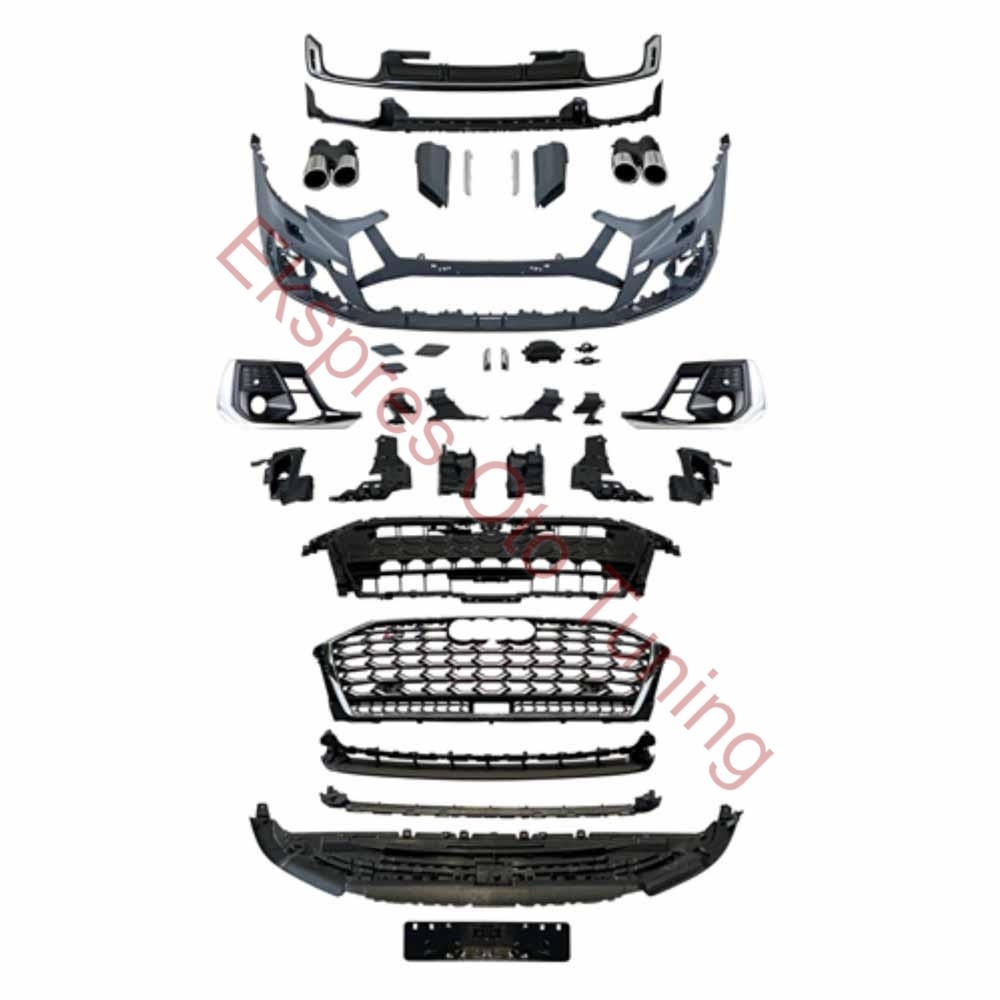 AUDI A8 2022-2025 UYUMLU S8 GÖRÜNÜMLÜ DÖNÜŞÜM SETİ (BODY KIT)