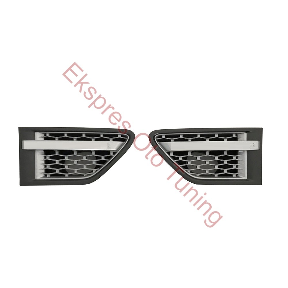 Land Rover Range Rover Sport Çamurluk Izgara Seti (2010-2012 Uyumlu - Autobiography Görünüm - Gri)