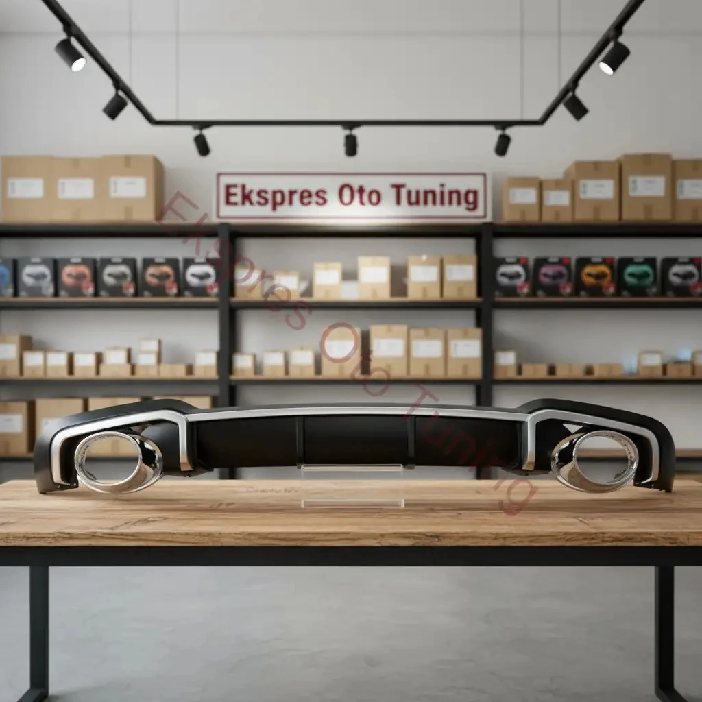 Audi A3 Difüzör (2016-2020 S-Line Uyumlu – RS Görünüm – 4 Kapı)