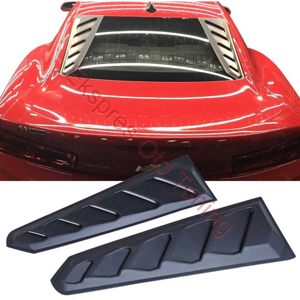 Chevrolet Camaro Arka Cam Perdesi (ZL1 2016-2018 Uyumlu – 2 Parça Sağ/Sol)
