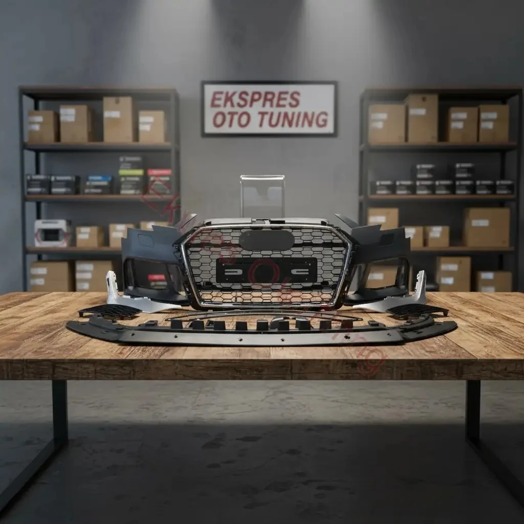 Audi A3 HB Ön Tampon (2016+ Uyumlu – RS Görünüm)