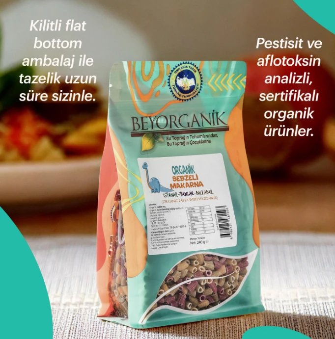 Beyorganik Bebek Sebzeli Makarna 