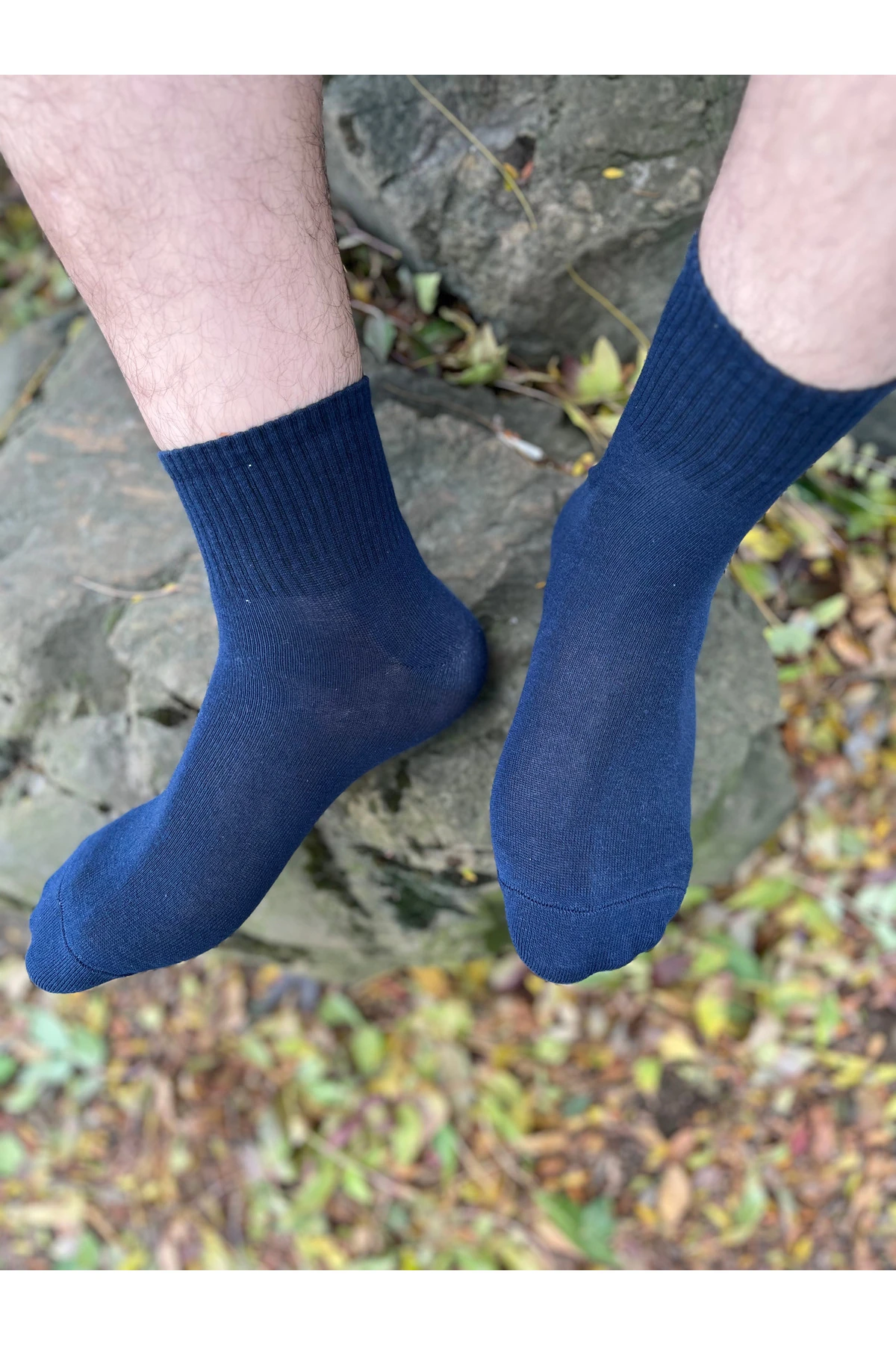 Pamuklu Yumuşak Karışık 3'lü Erkek Soket Çorap Pamuklu Çorap Yumuşak Çorap