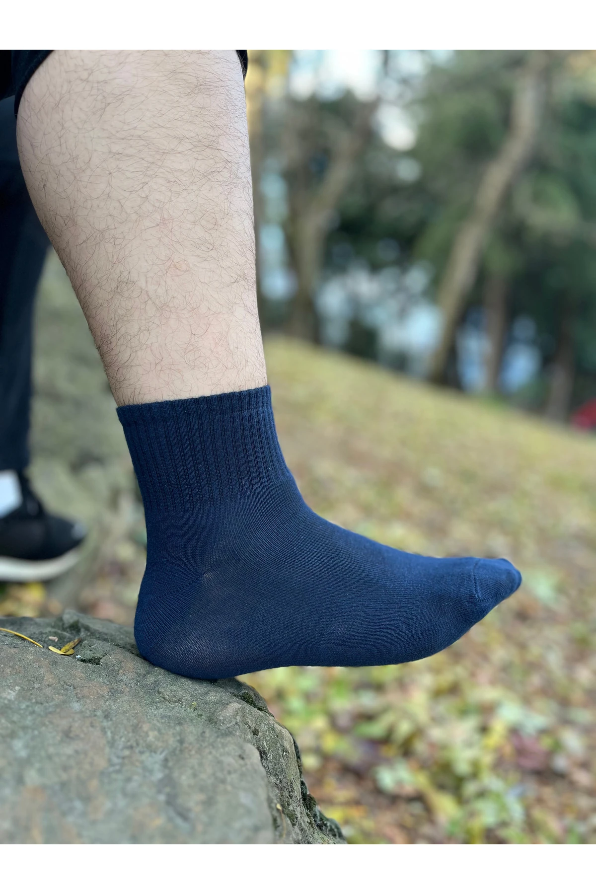 Pamuklu Yumuşak Karışık 3'lü Erkek Soket Çorap Pamuklu Çorap Yumuşak Çorap