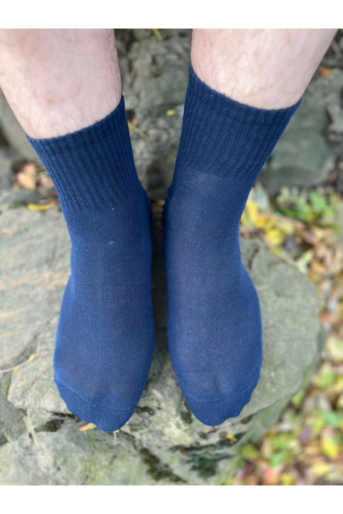 Pamuklu Yumuşak Karışık 3'lü Erkek Soket Çorap Pamuklu Çorap Yumuşak Çorap