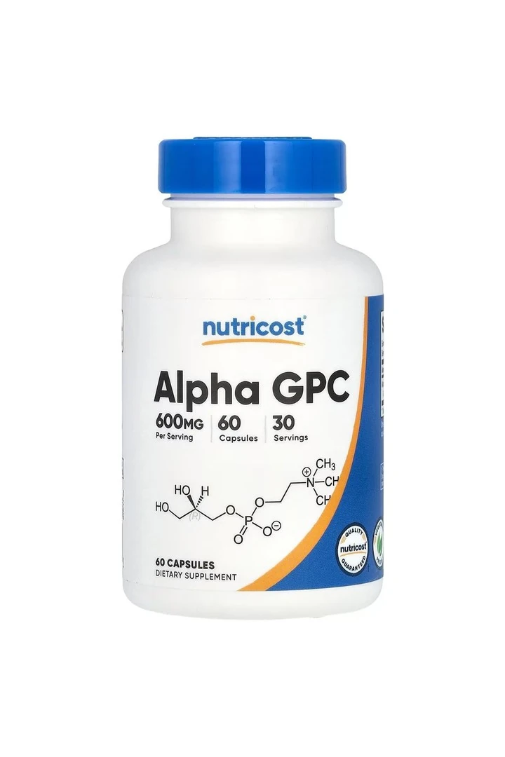 Alpha GPC, 600 mg, 60 Kapsül 30 servis (Kapsül başına 300 mg) usa menş.