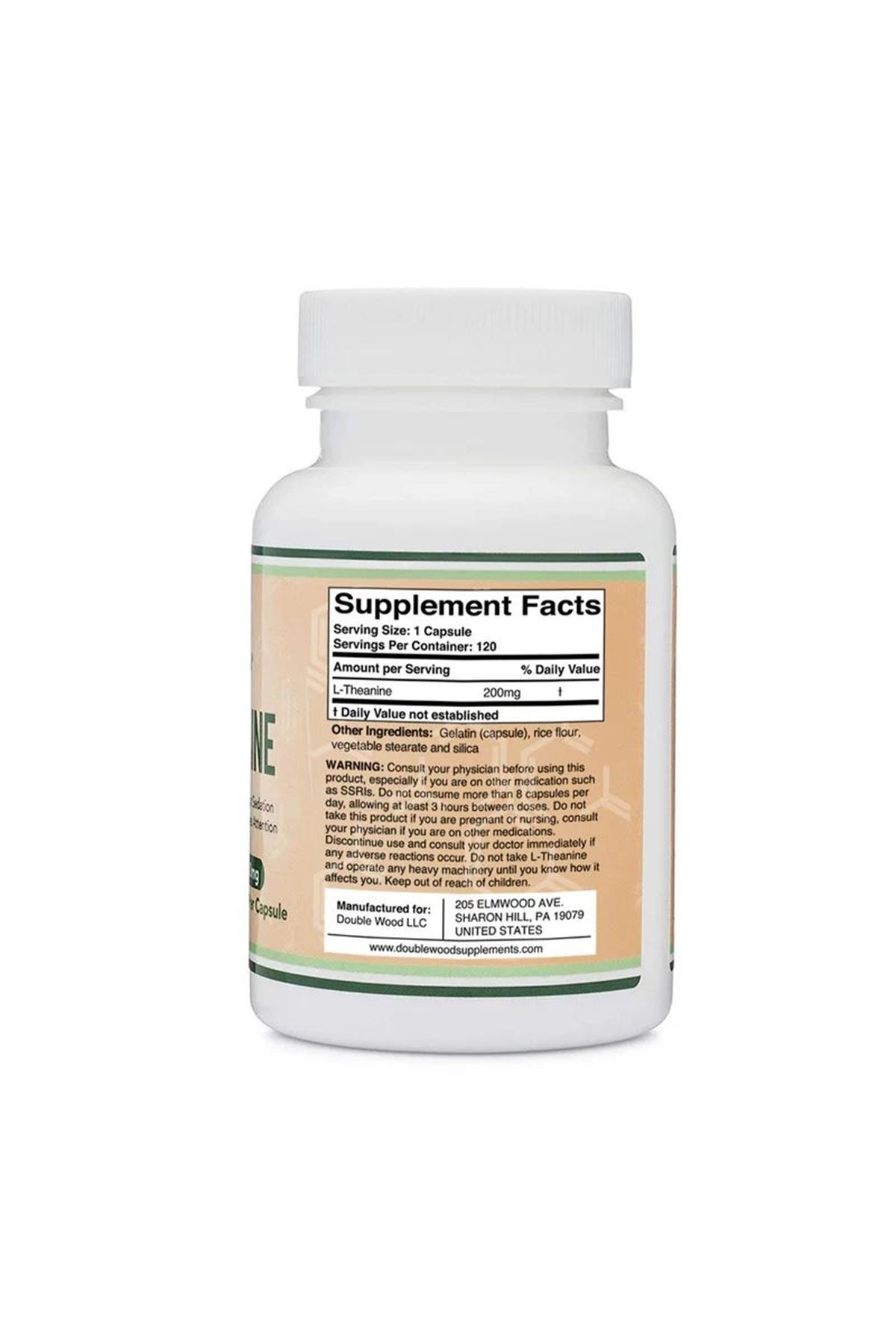 L-Theanine 200 mg 120 Kapsül
