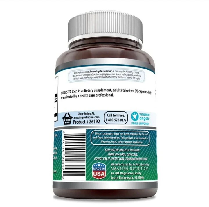 NAC (N-Acetyl-L-Cysteine) Supplement | 600 Mg per Serving | 250 Capsules