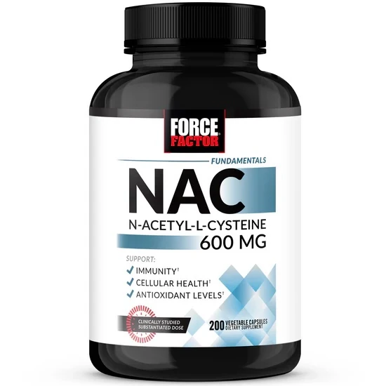 N-Acetyl Cysteine 600 mg 200 Kapsül ( ımmunity,cellular health & antioxidant levels )