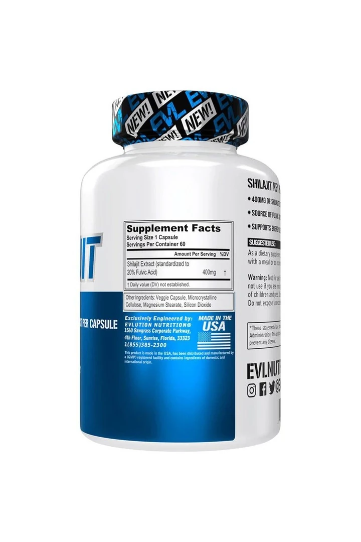 Shilajit 400mg 60 VegKapsül.usa vers.