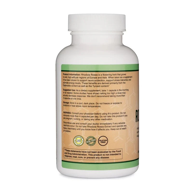 Rhodiola Rosea Extract 500 mg 120 Kapsül