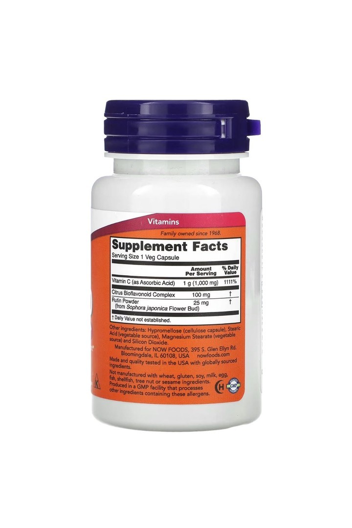 Now Foods, C-1000, 30 Veg Kapsül
