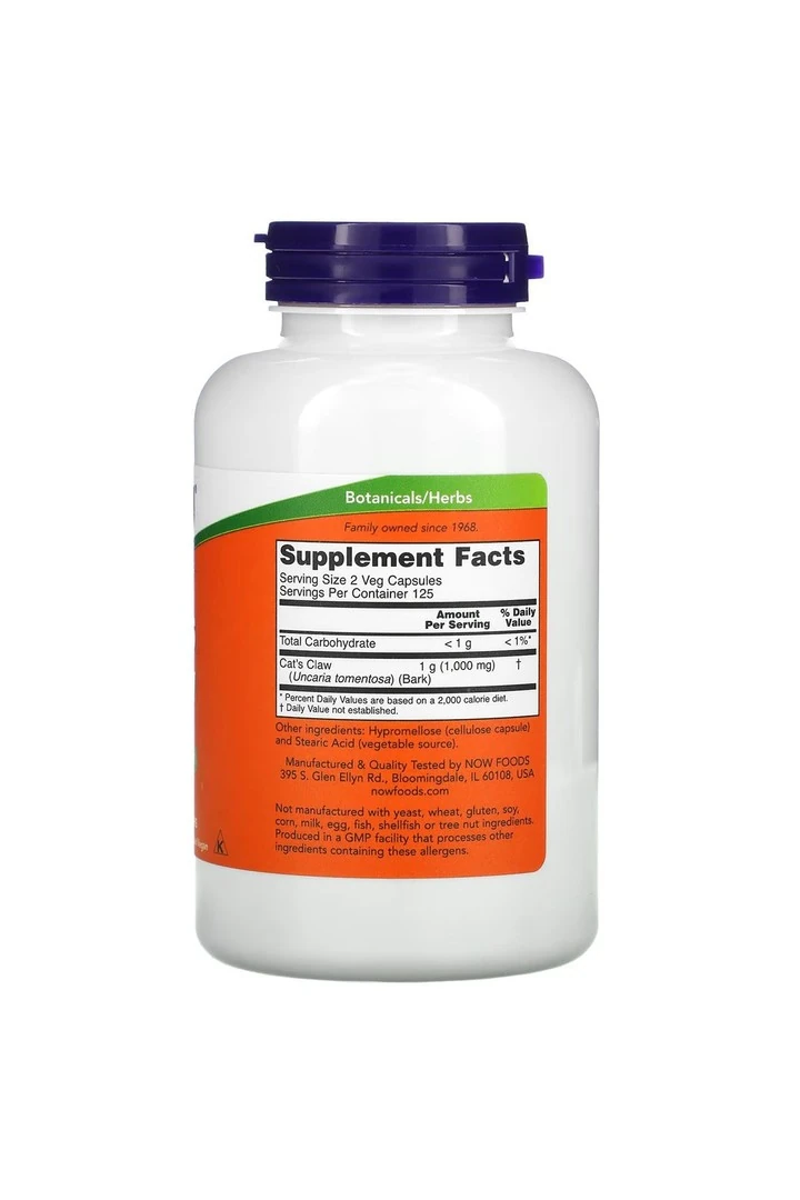 Cat's Claw 500 mg 250 Kapsül