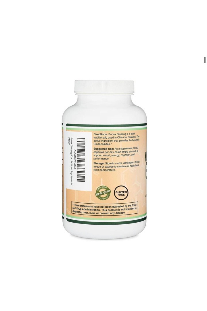 Korean Panax Ginseng / 240 Caps