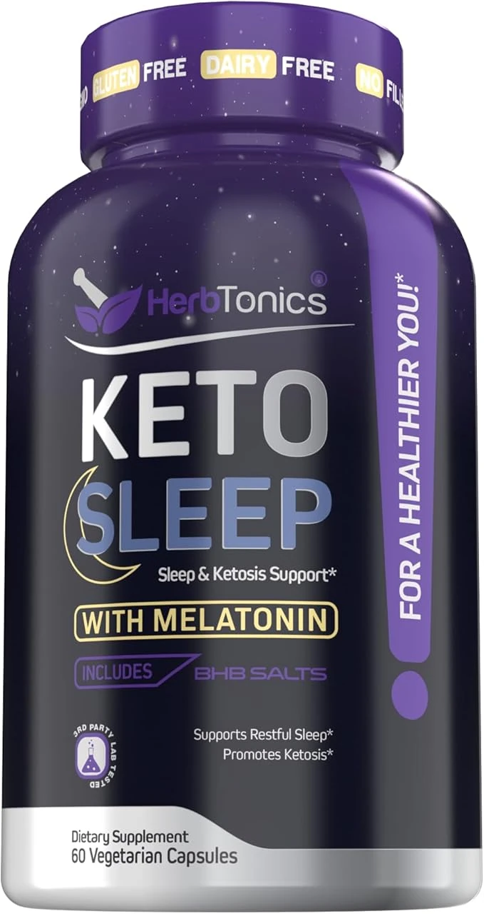 Keto Sleep With Melatonin 60 Kapsül