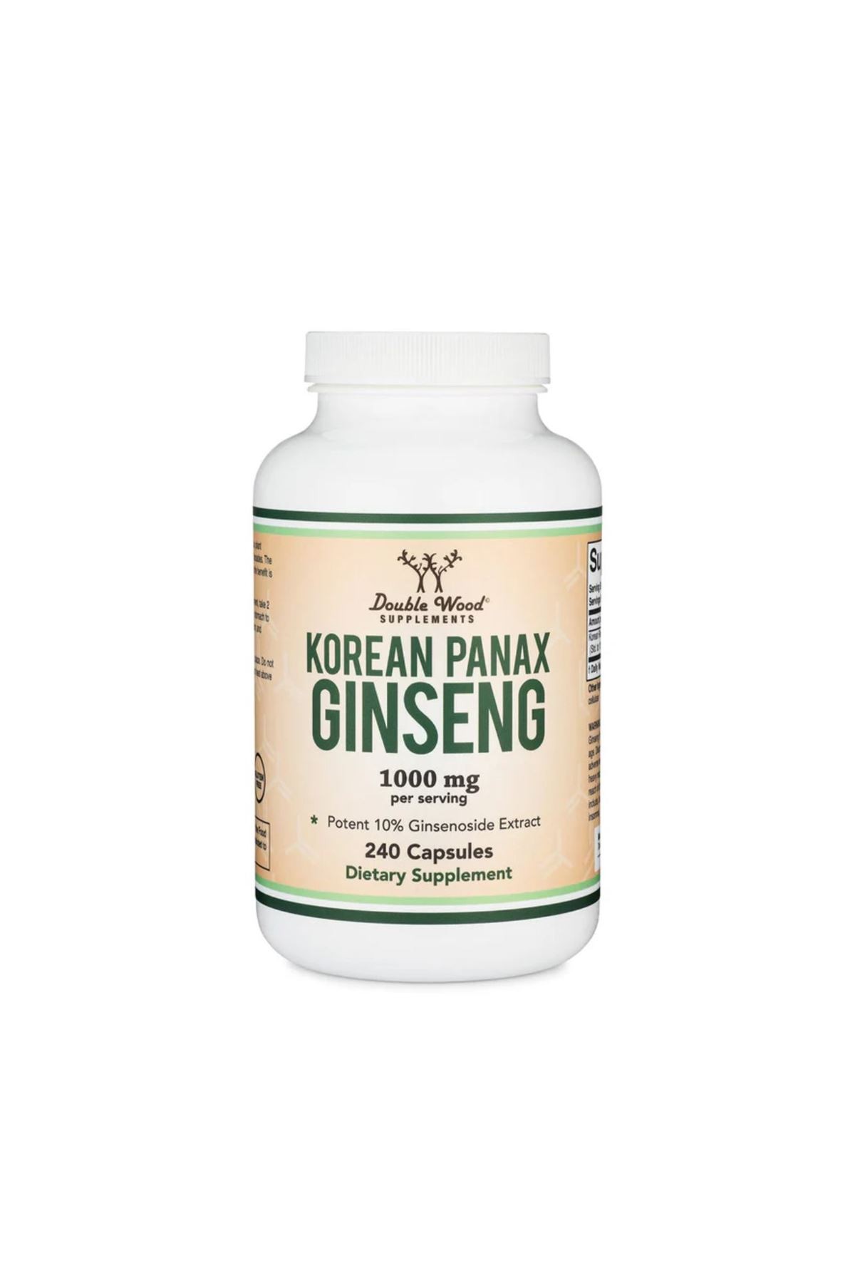 Korean Panax Ginseng / 240 Caps