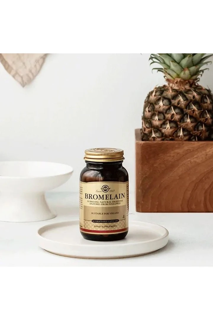 Solgar Bromelain 150 Mg 60 Kapsül
