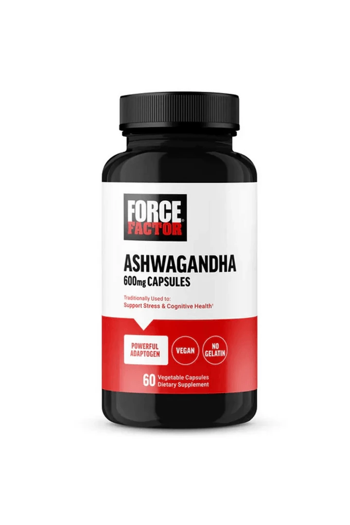 Force Factor, Ashwagandha, 600 Mg, 60 Bitkisel Kapsül