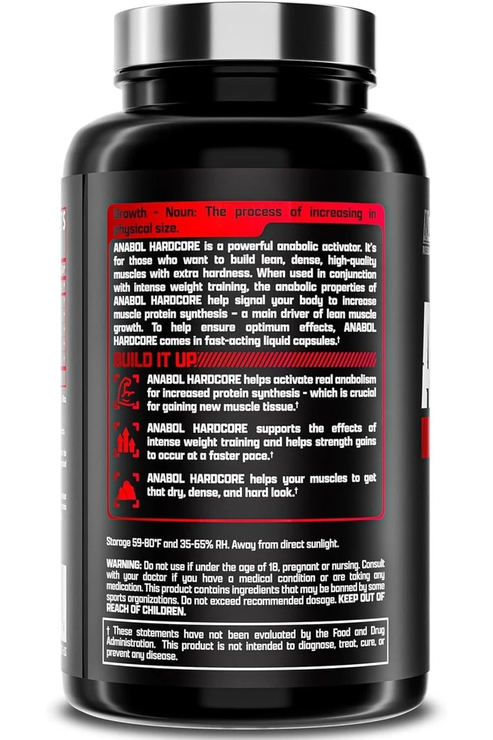 Nutrex Anabol Hardcore - 60 Kapsül