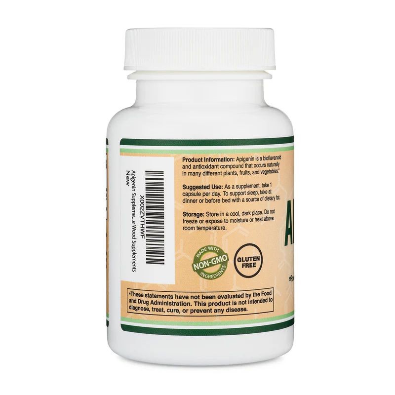 Apigenin Supplement 50 mg 120 Kapsül