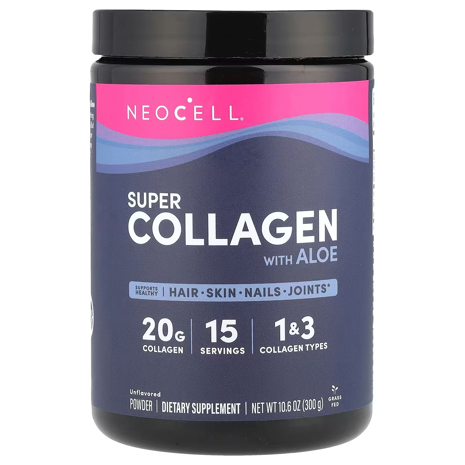 Super Collagen With Aloe 20 g collagen 15 servis 1&3 Collagen types