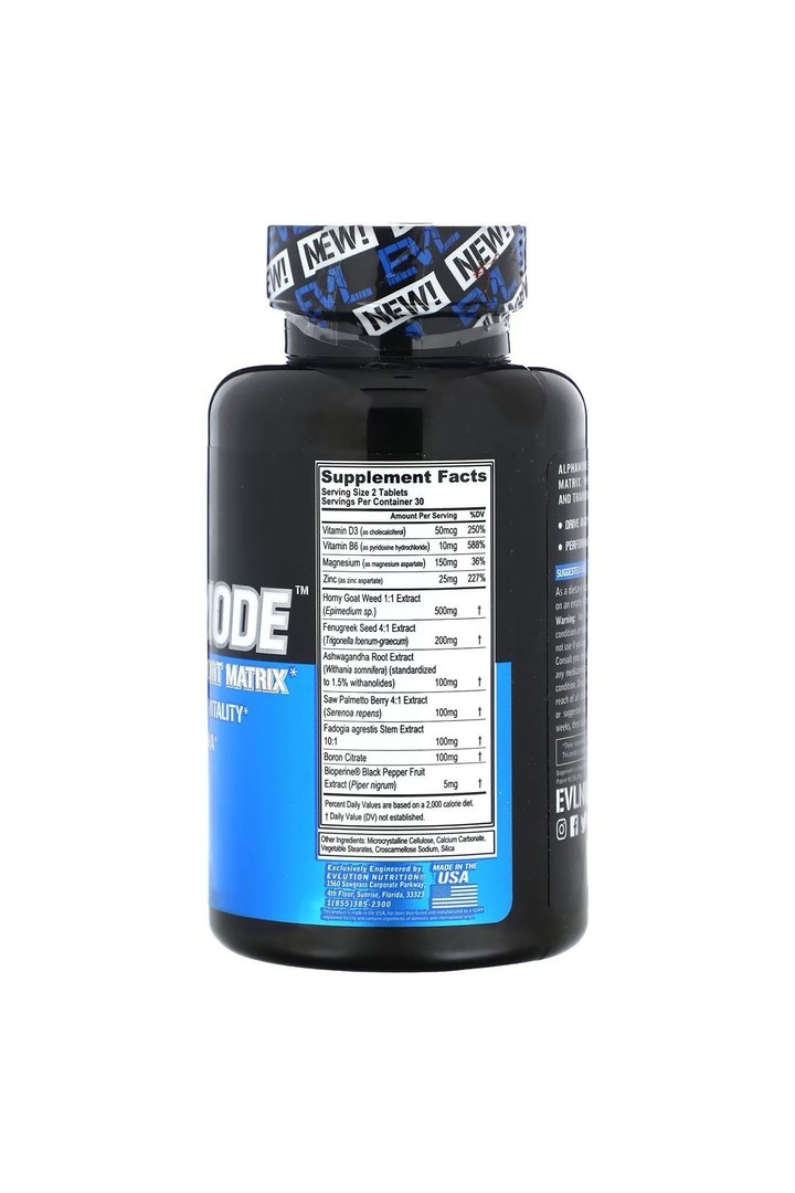 Alphamode 60 Veg. Tablet.usa menş.