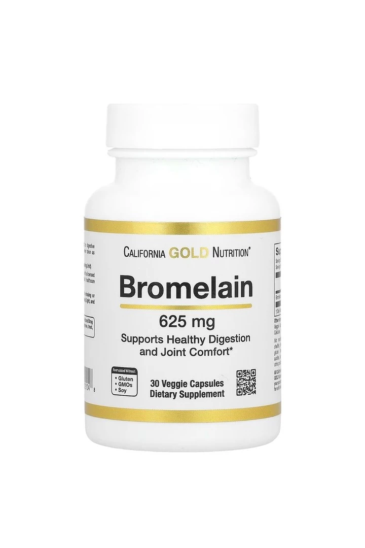 Bromelain 625 mg 30 Kapsül