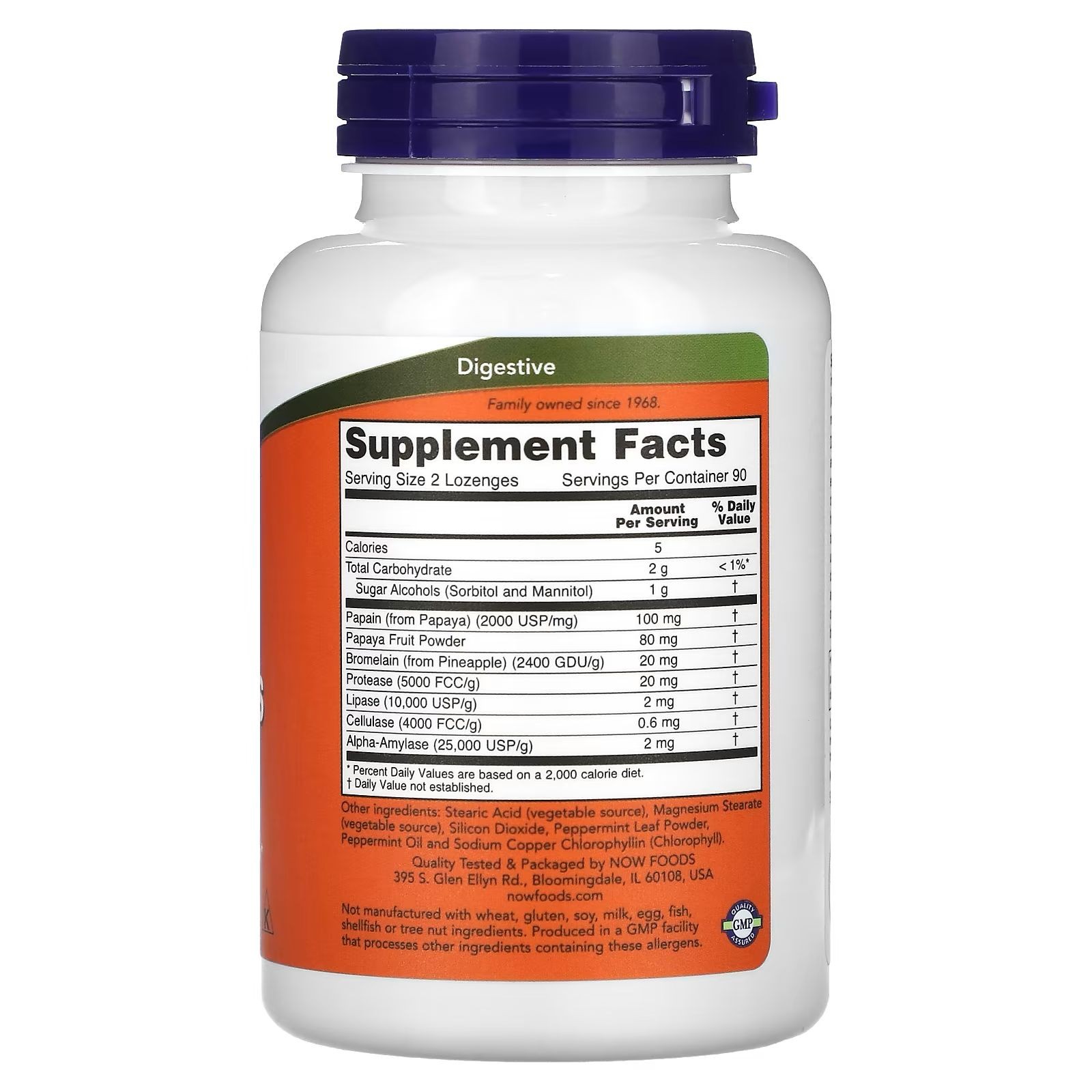 Papaya Enzymes çiğnenebilir 180 tablet (chewable )