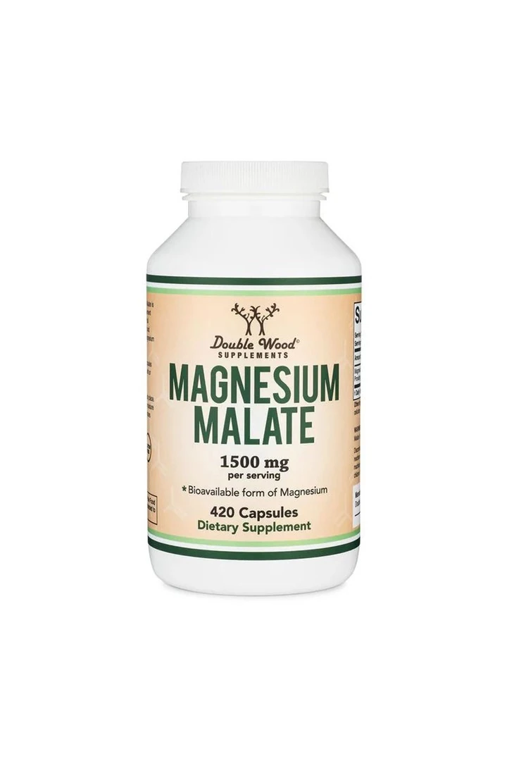 Magnesium Malate 1500mg 420 Veg.Kapsül.usa vers.
