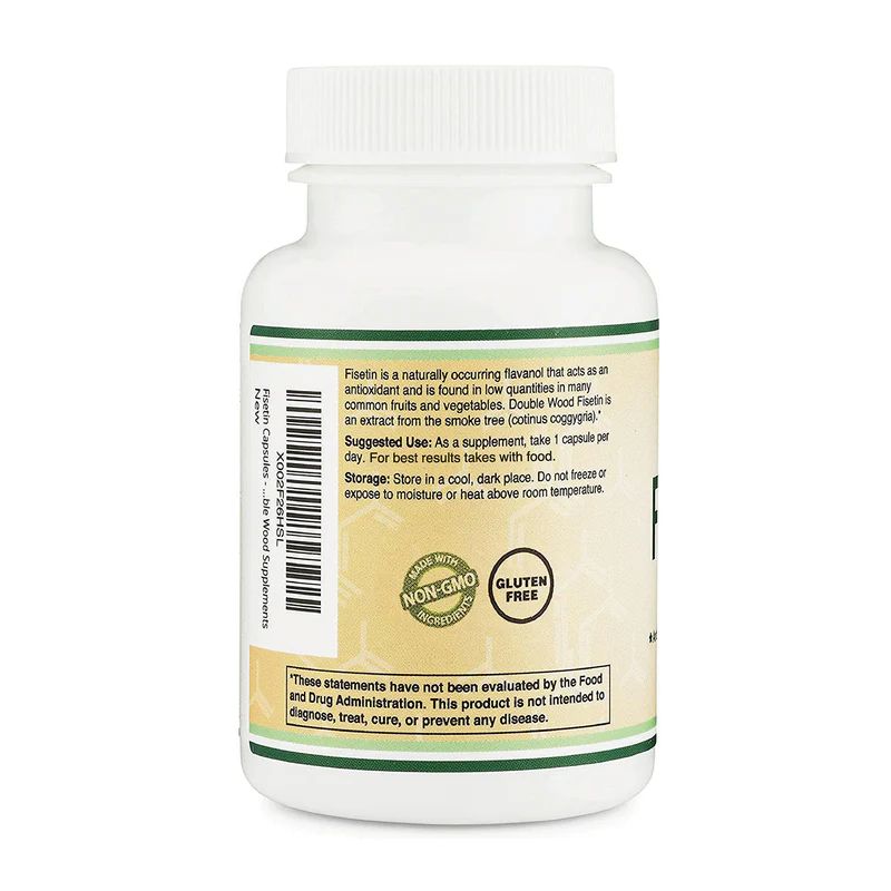 Fisetin Supplement 100 mg 60 Kapsül
