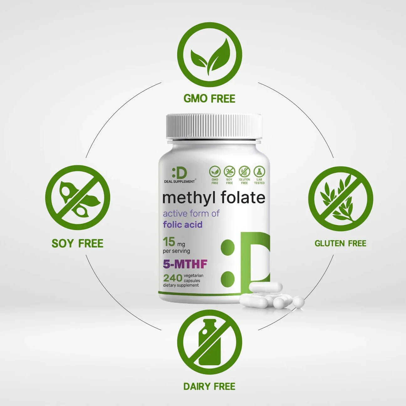 Methyl Folate 240 Kapsül - 5-MTHF