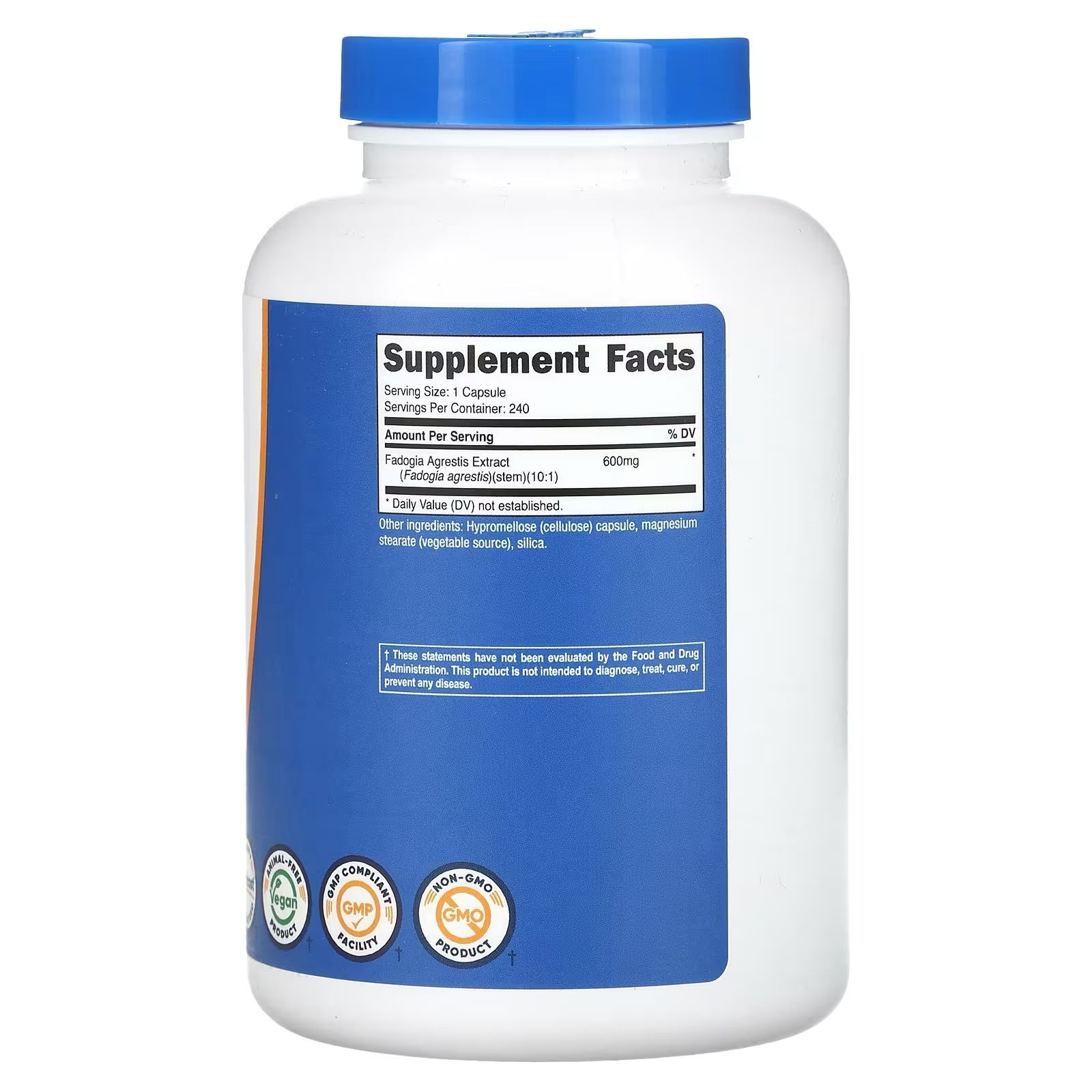 Fadogia agrestis 600 mg 240 Kapsül