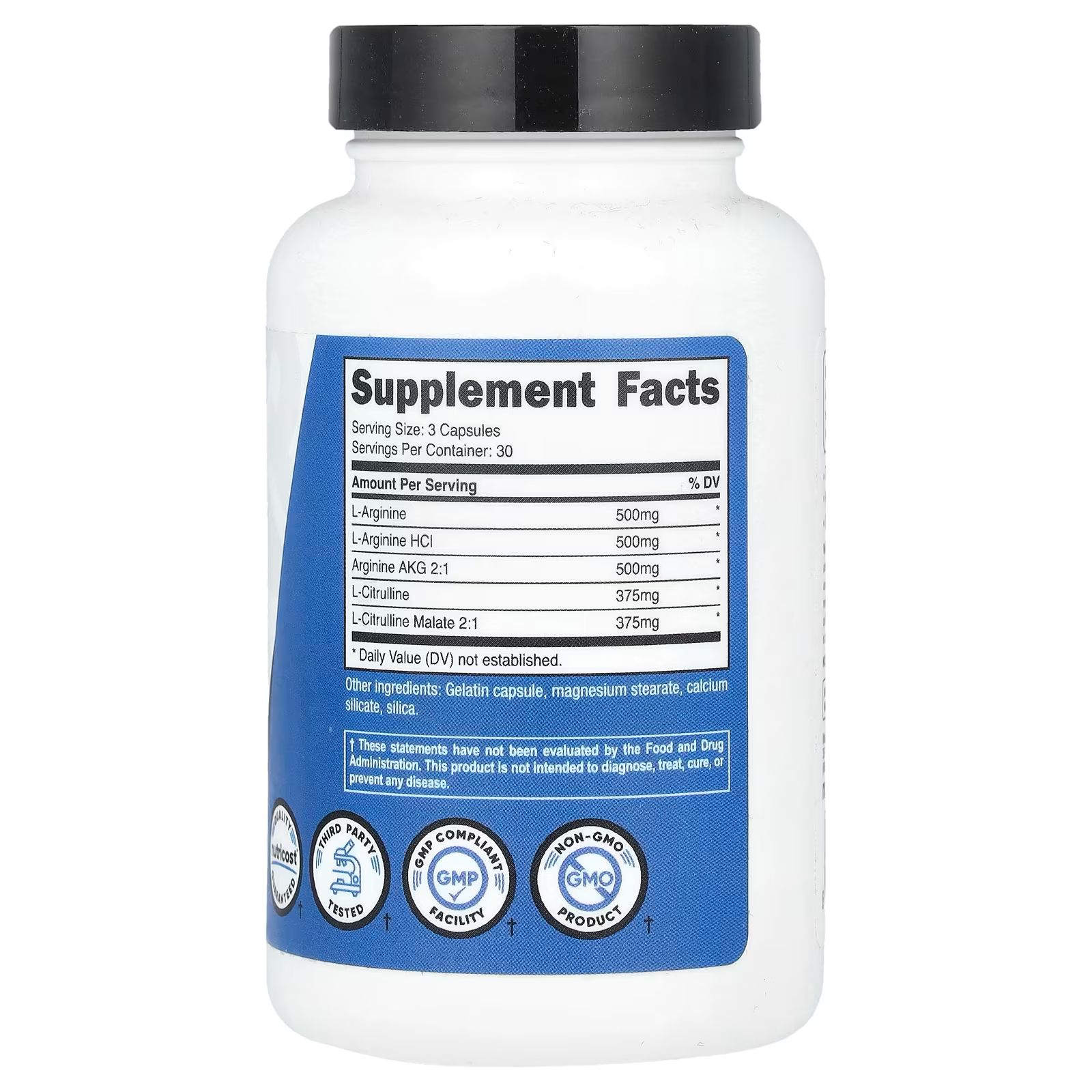 Nitric Oxide Booster 2250 mg 90 Kapsül