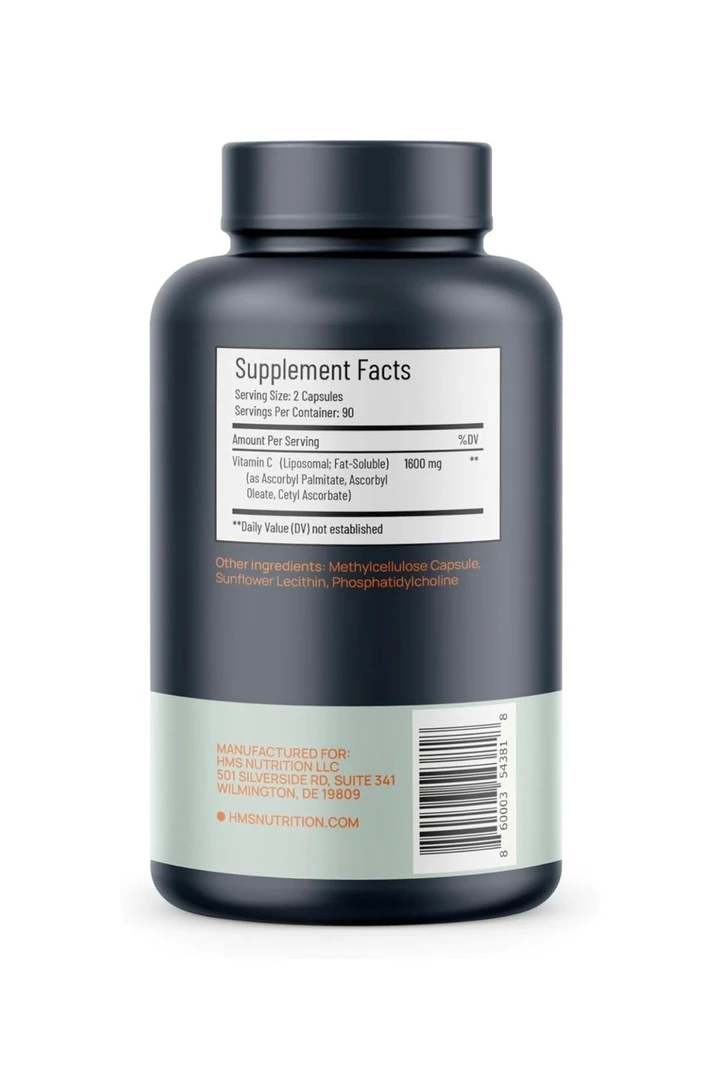 Liposomal Vitamin C - 180 Kapsül