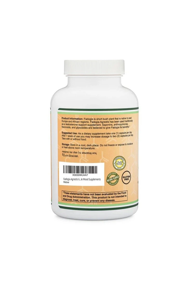 Fadogia Agresti.s 600 mg 180 Veg.Kapsül.usa vers.