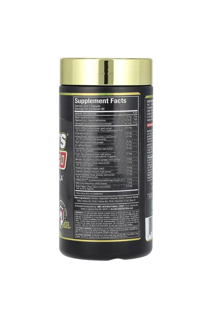 Rapidcuts Shredded Thermogenıc Formula 90 veg.Kapsül.usa menş.