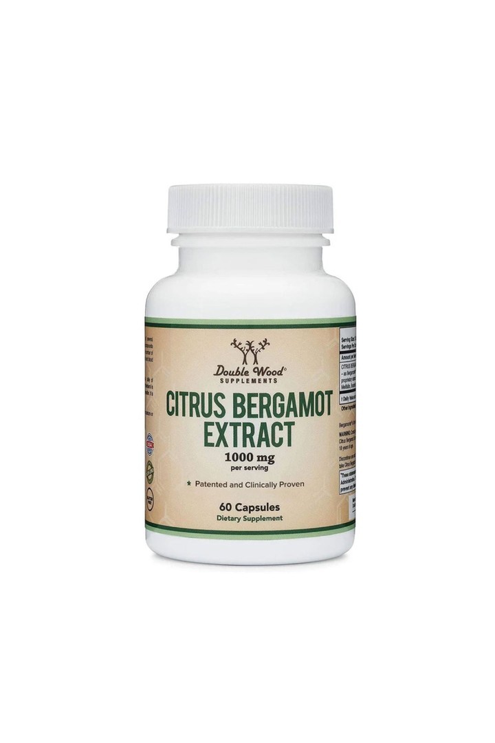Double Wood Citrus Bergamot Extract 500 Mg 60 Kapsül