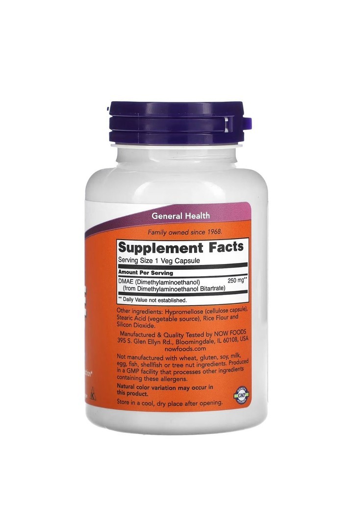 Foods DMAE 250 mg 100 Kapsül