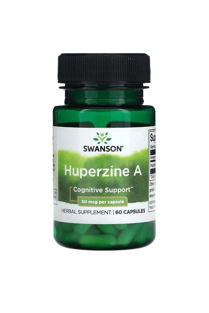 Swanson Huperzine A 50 Mcg 60 Kapsül.usa menşei.dmmedicine'den